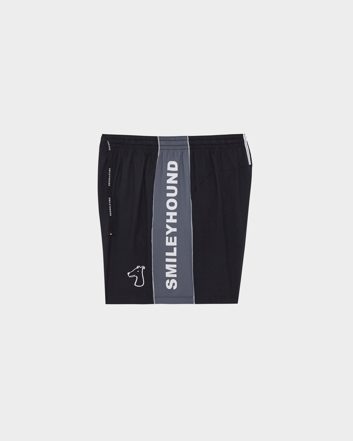 SMILEYHOUND ACTIVEWEAR  COLOR BLOCK SHORTS WITH LOGO PRINT
