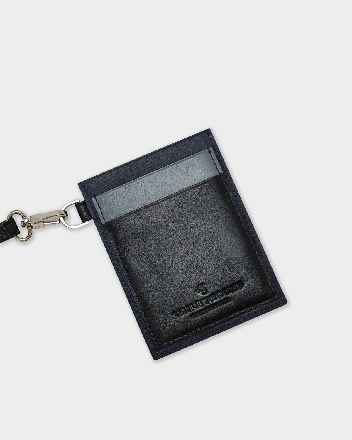 COLORBLOCK LEATHER CARD HOLDER