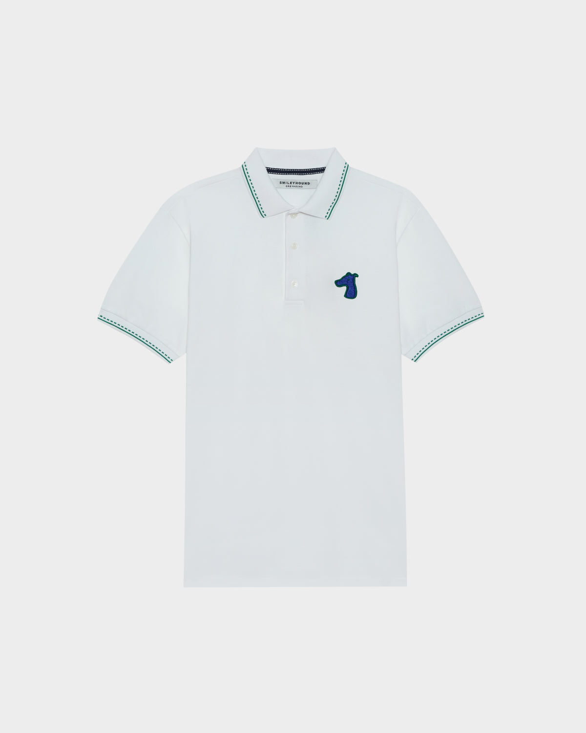 SIGNATURE COLLAR POLO SHIRT WITH LOGO EMBROIDERED