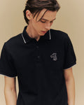 SMILEYHOUND GOODGATHER TIPPED POLO SHIRT