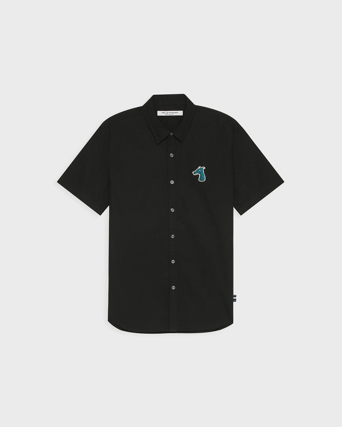 SHORT SLEEVE SHIRT WITH LOGO EMBROIDERED