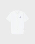 SHORT SLEEVE SHIRT WITH LOGO EMBROIDERED