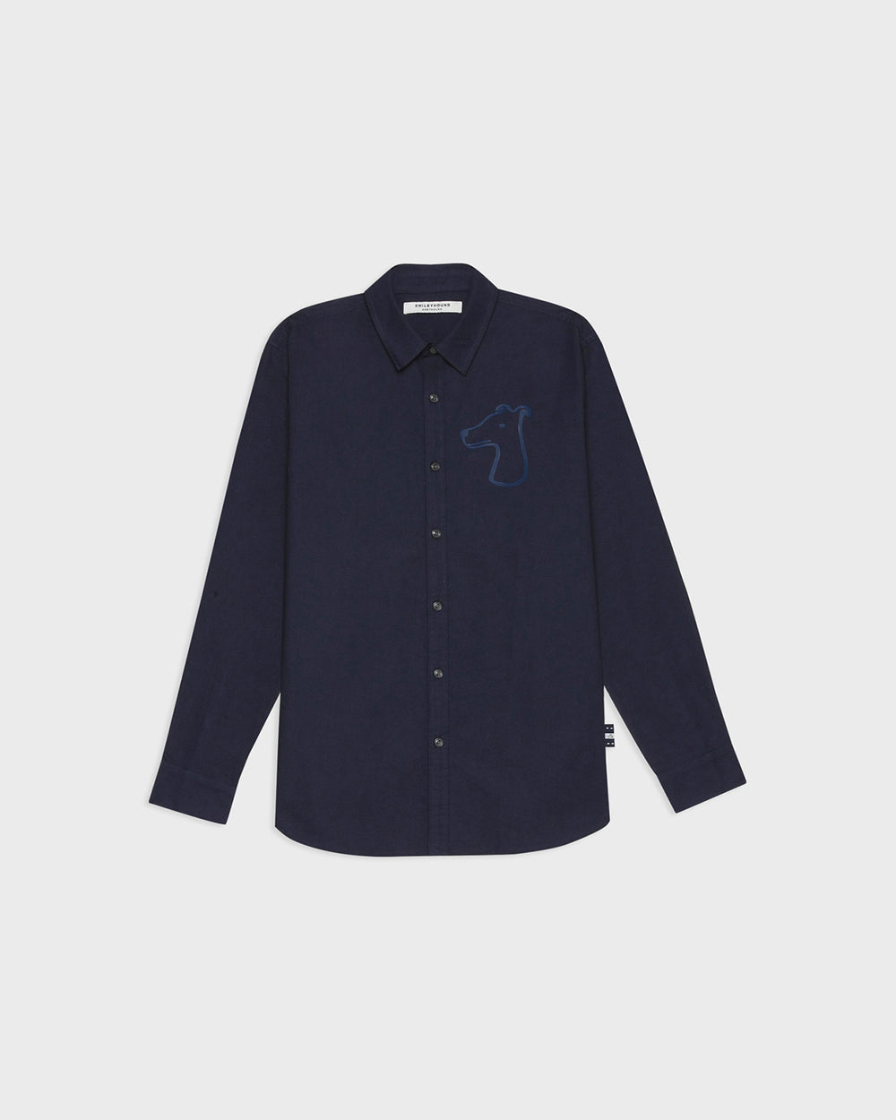 OXFORD SLIM SHIRT WITH BOLD LOGO
