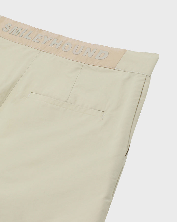 NYLON SHORT WITH LOGO EMBROIDERED