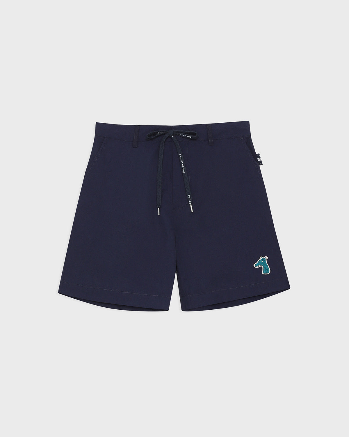 NYLON SHORT WITH LOGO EMBROIDERED