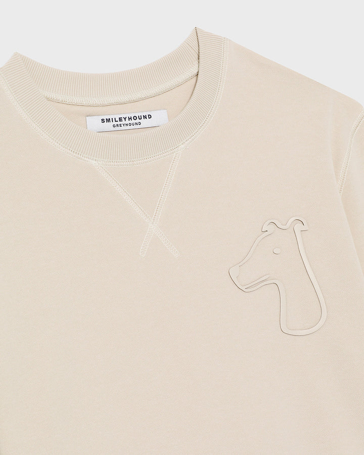 FRENCH TERRY SWEATSHIRT WITH BOLD LOGO