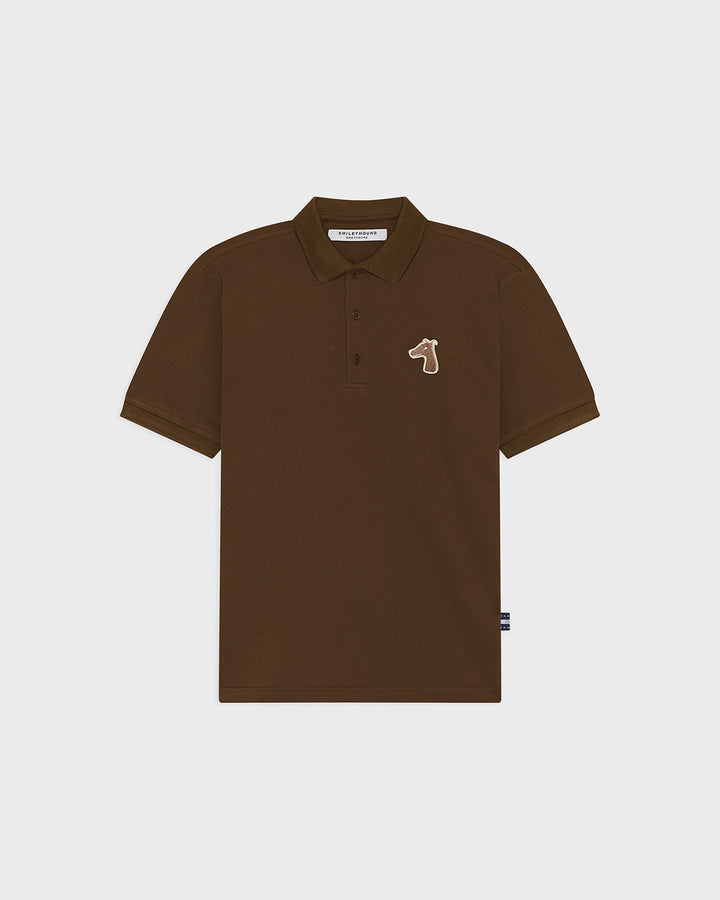 PIQUE POLO SHIRT WITH LOGO EMBROIDERED