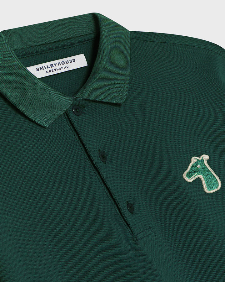PIQUE POLO SHIRT WITH LOGO EMBROIDERED