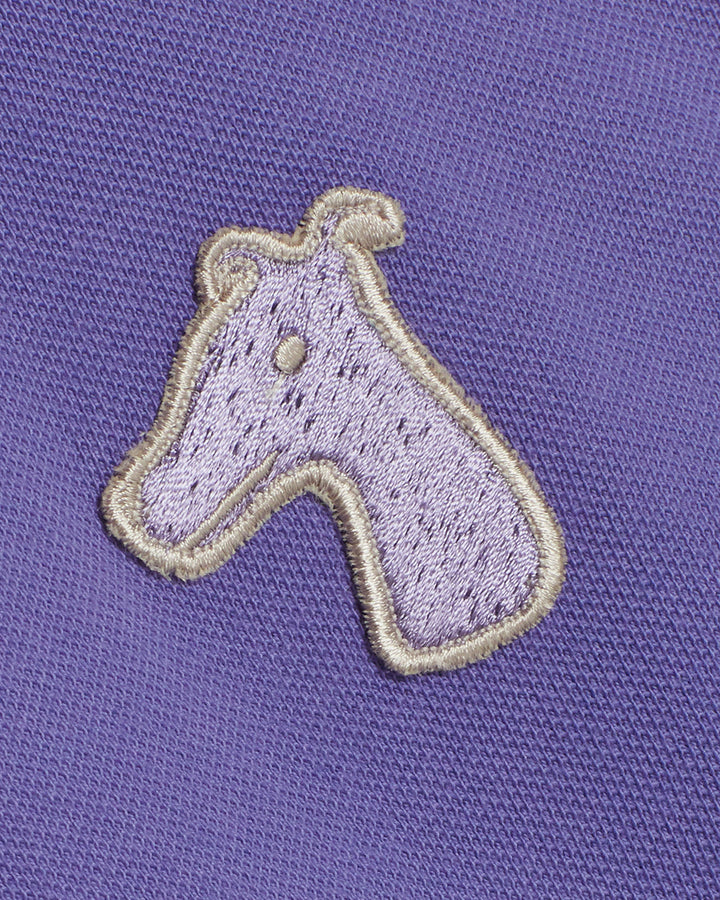 PIQUE POLO SHIRT WITH LOGO EMBROIDERED