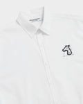 POPLIN REGULAR SHIRT WITH LOGO EMBROIDERED