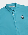 SPECIAL COTTON REGULAR SHIRT WITH LOGO EMBROIDERED