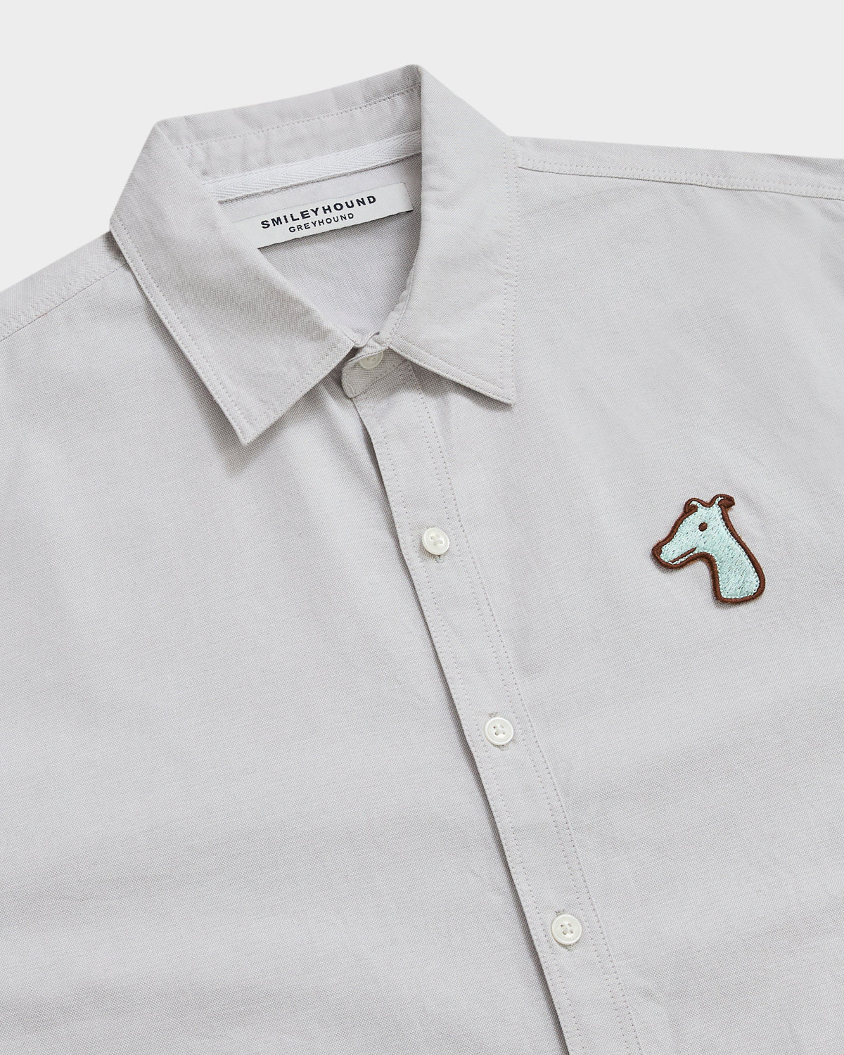 OXFORD REGULAR SHIRT WITH LOGO EMBROIDERED