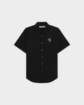 SHORT SLEEVE SHIRT WITH LOGO EMBROIDERED