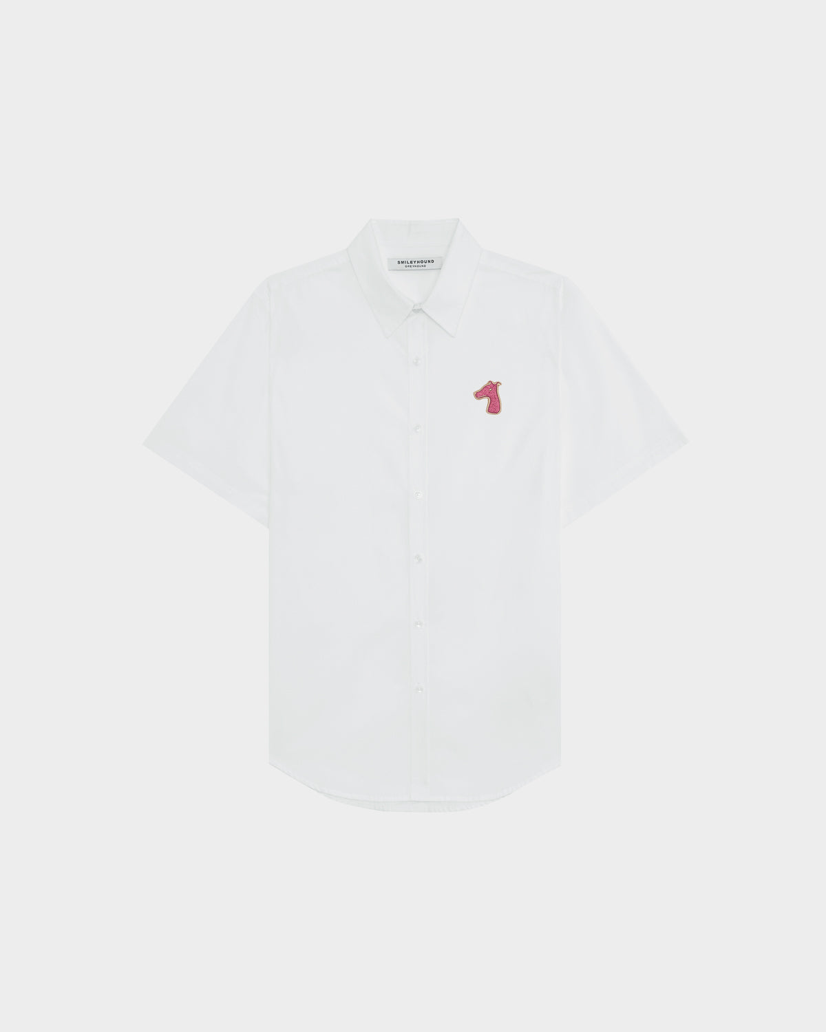 SHORT SLEEVE SHIRT WITH LOGO EMBROIDERED