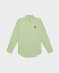 SPECIAL COTTON REGULAR SHIRT WITH LOGO EMBROIDERED