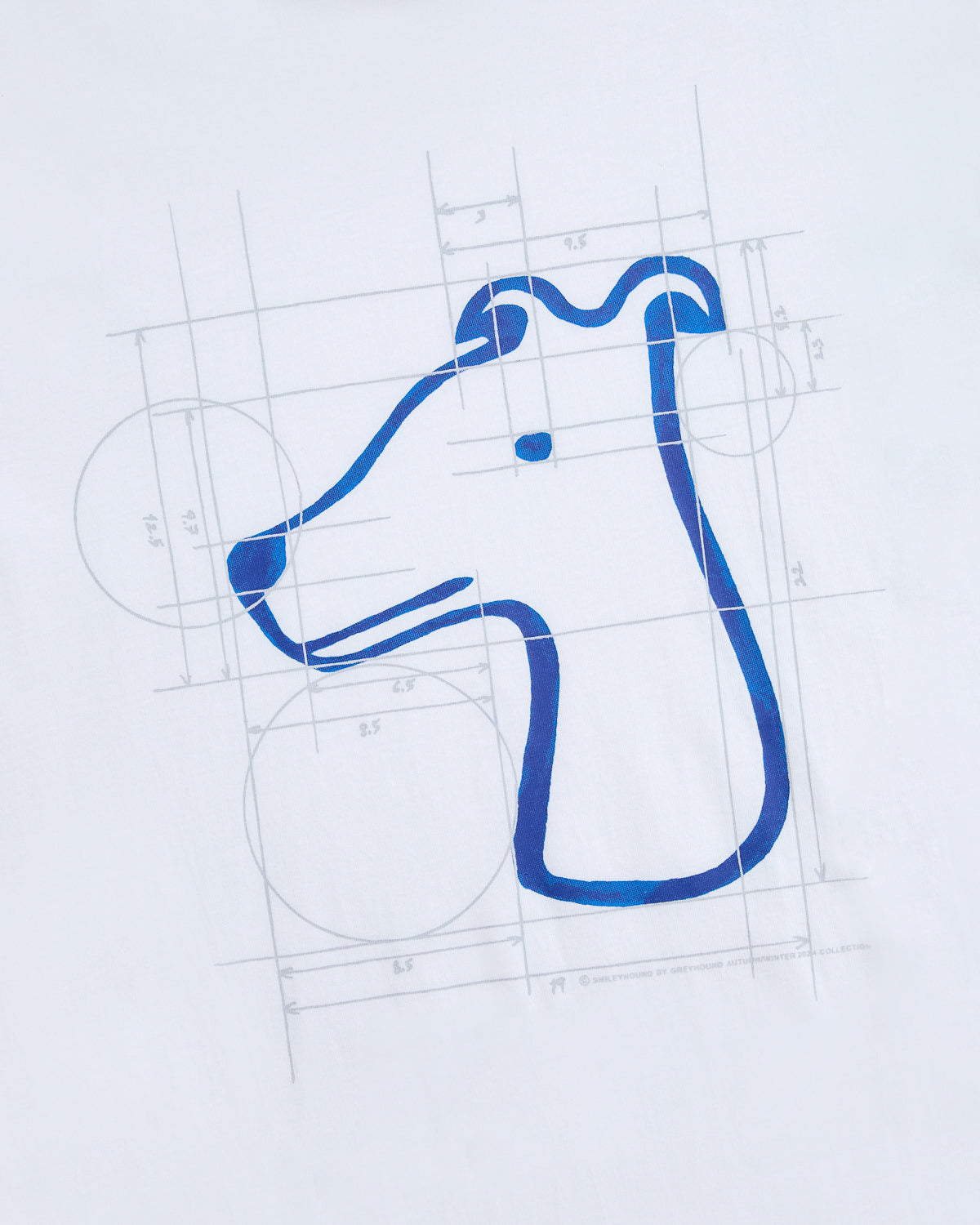 SMILEYHOUND SKETCHING T-SHIRT