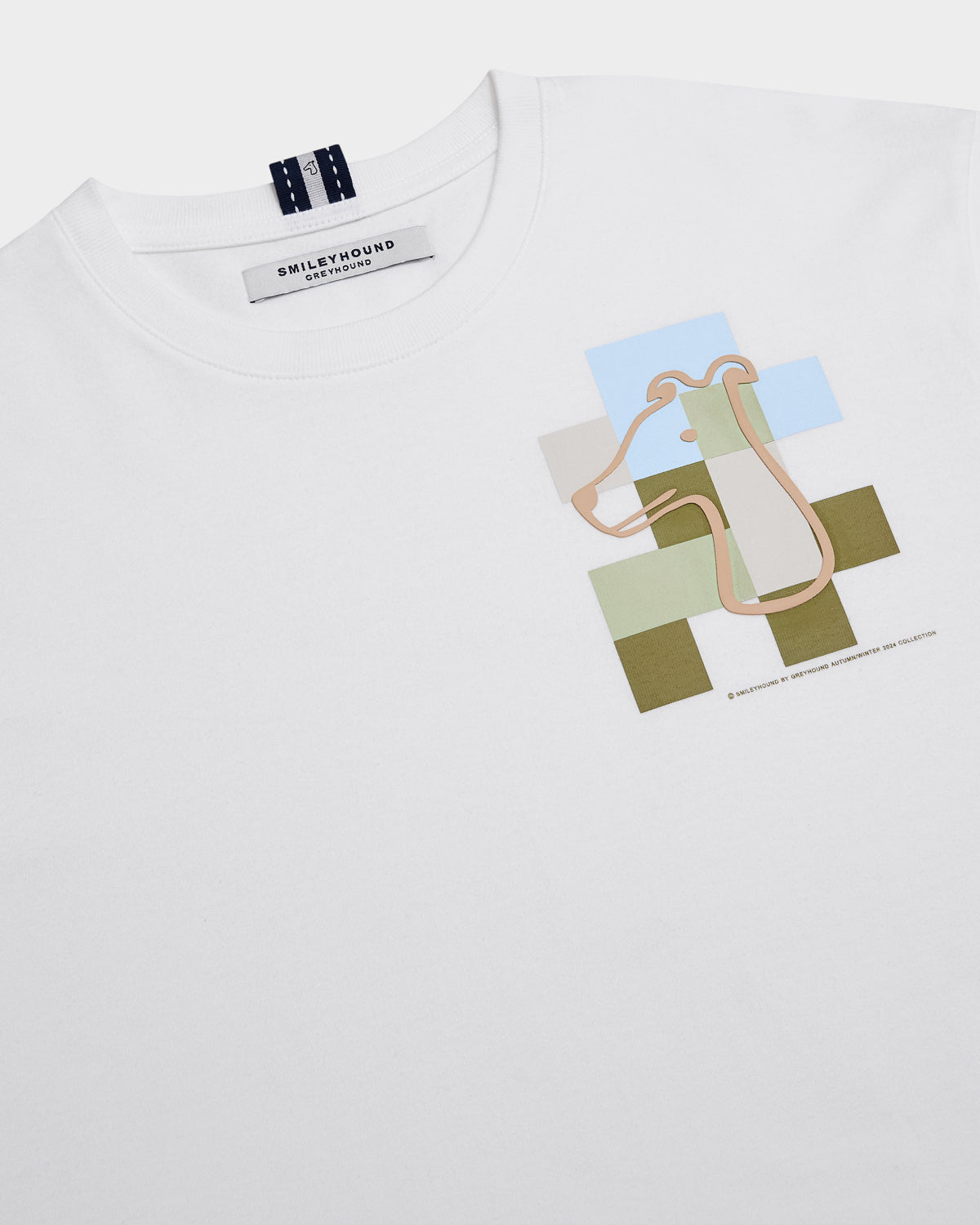 LOOSE FIT T-SHIRT WITH LOGO GRAPHIC PRINT