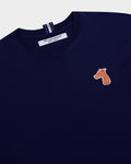 CLASSIC FIT T-SHIRT WITH LOGO EMBROIDERED