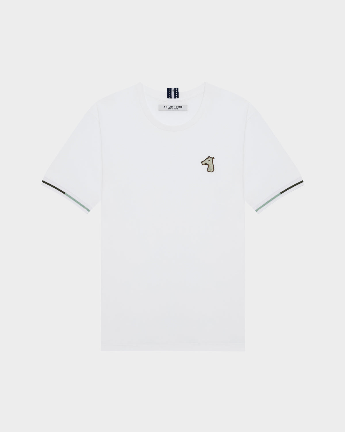 CLASSIC FIT T-SHIRT WITH LOGO EMBROIDERED