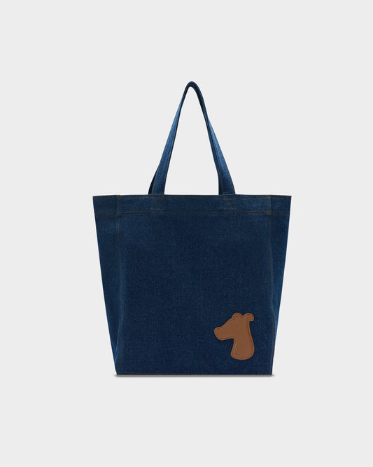 SMILEYHOUND DENIM TOTE