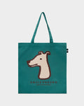 COTTON TOTE BAG WITH SCREENED LOGO