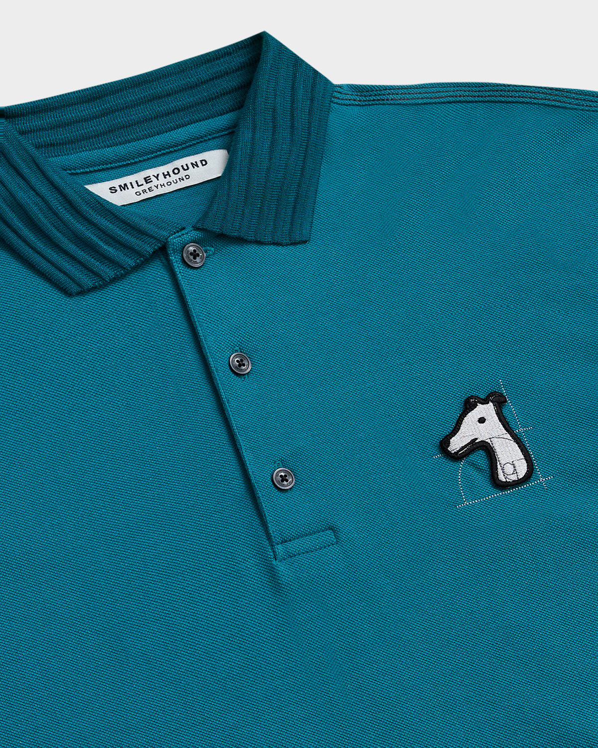 PIQUE POLO SHIRT WITH LOGO EMBROIDERED