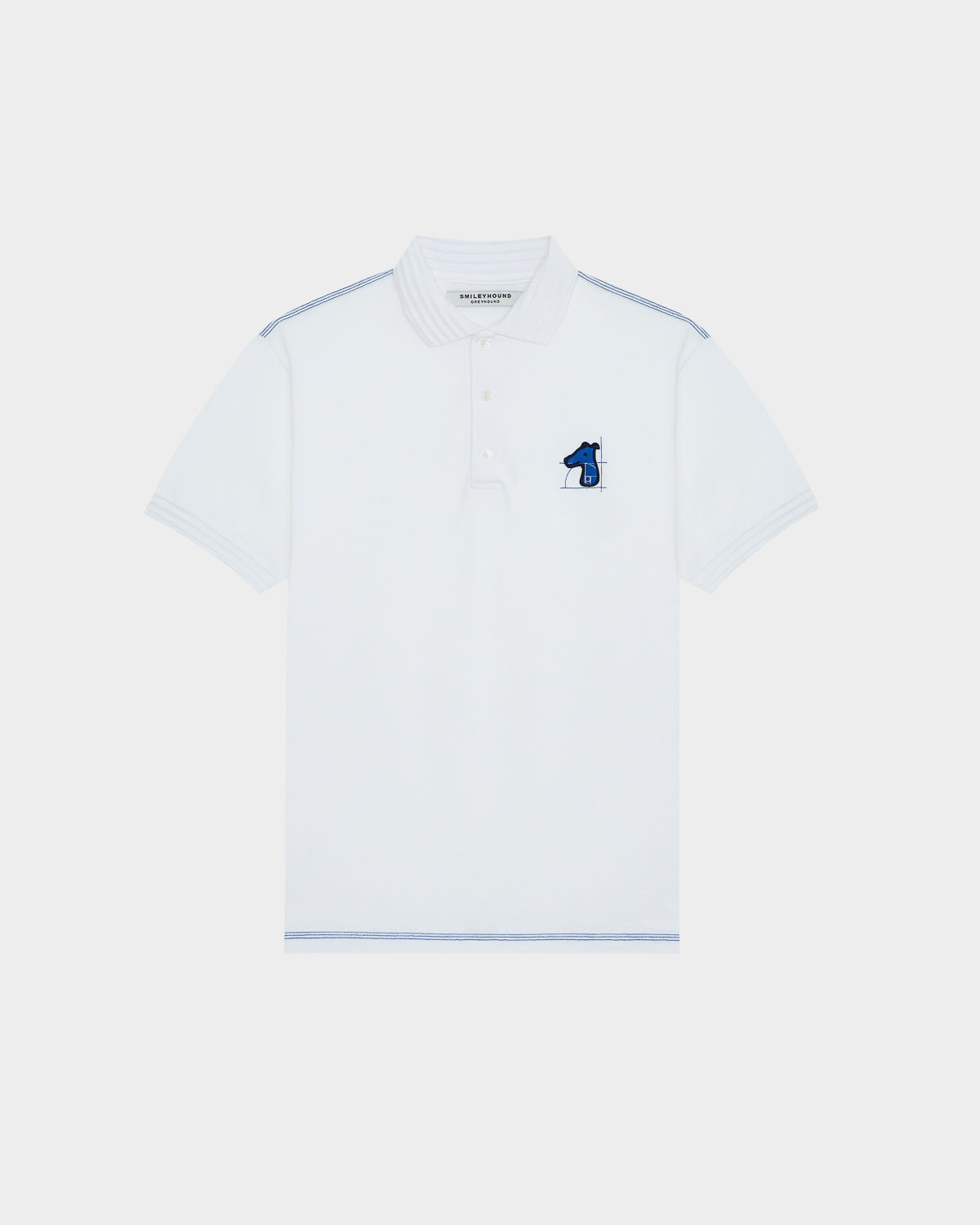 PIQUE POLO SHIRT WITH LOGO EMBROIDERED