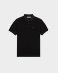 PIQUE POLO SHIRT WITH LOGO EMBROIDERED