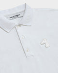 PIQUE POLO SHIRT WITH LOGO EMBROIDERED