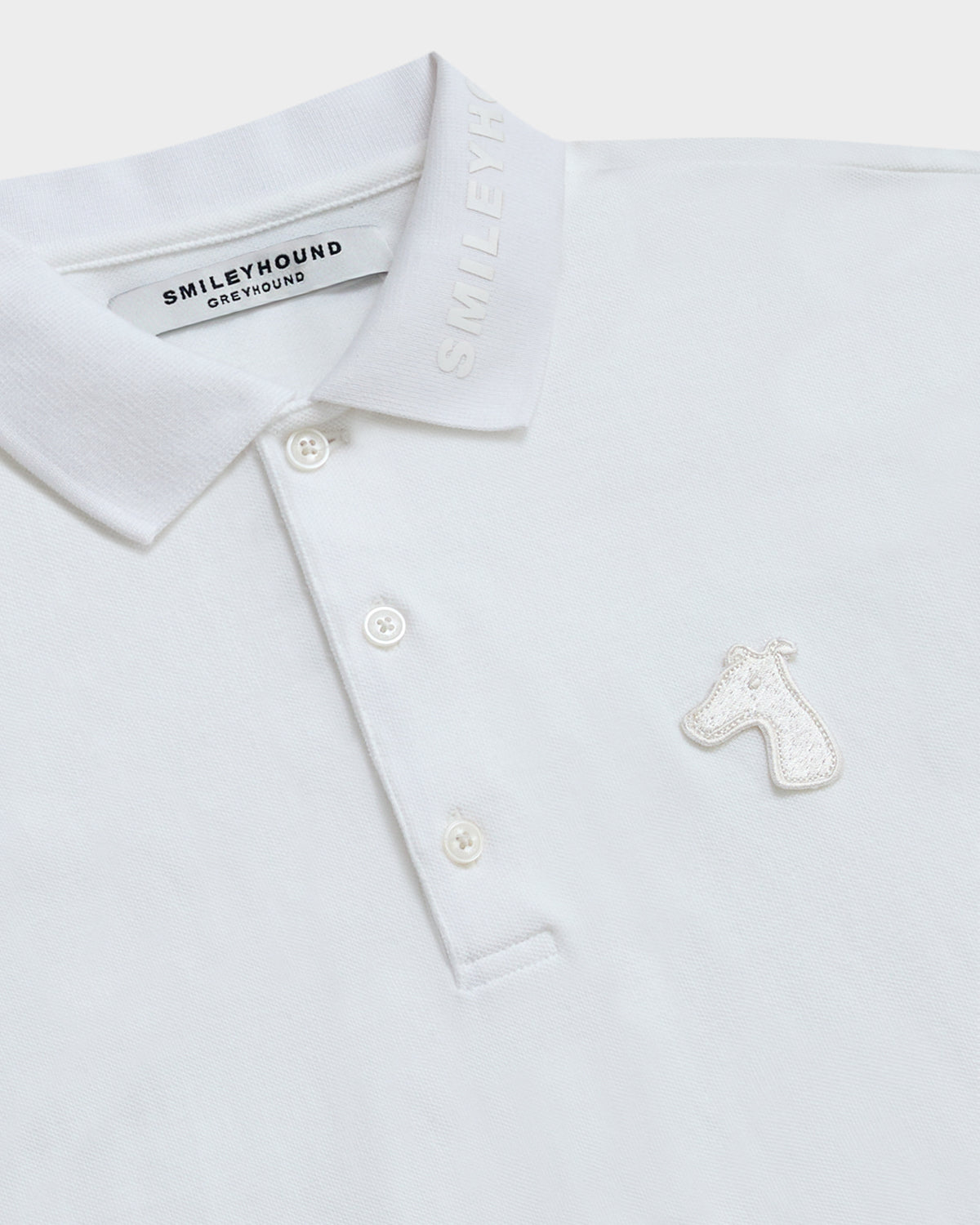 PIQUE POLO SHIRT WITH LOGO EMBROIDERED