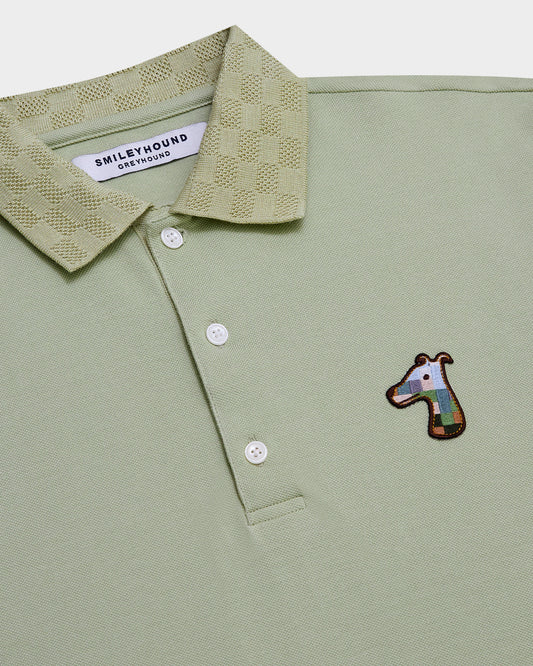 PIQUE POLO SHIRT WITH LOGO EMBROIDERED