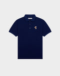 PIQUE POLO SHIRT WITH LOGO EMBROIDERED