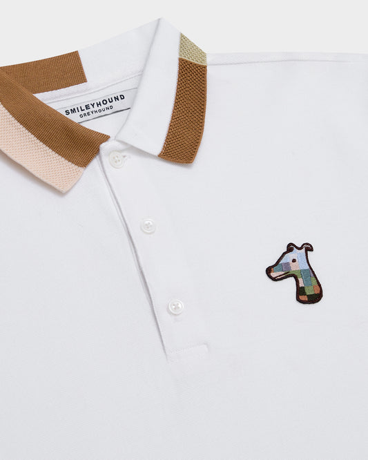 PIQUE POLO SHIRT WITH LOGO EMBROIDERED