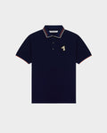 PIQUE POLO SHIRT WITH LOGO EMBROIDERED