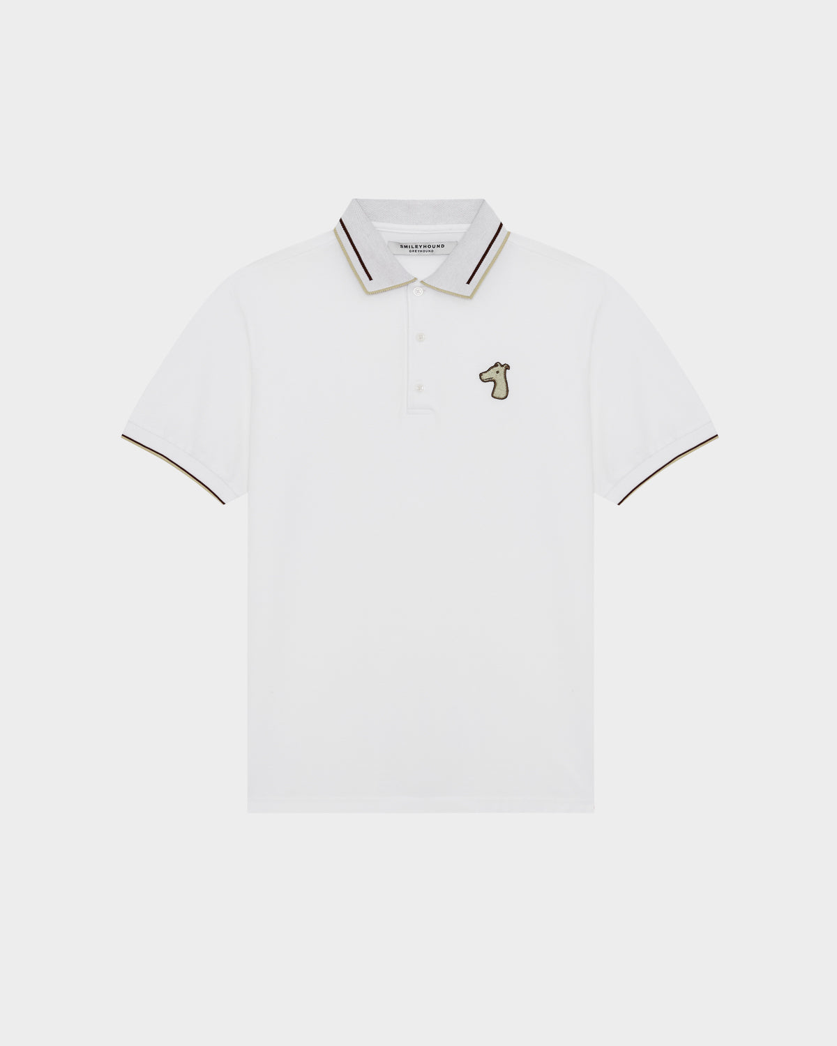 PIQUE POLO SHIRT WITH LOGO EMBROIDERED