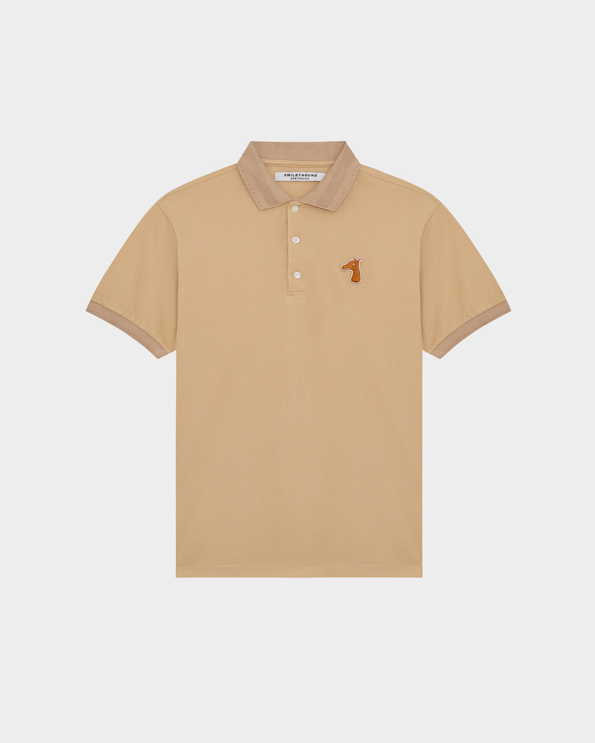 PIQUE POLO SHIRT WITH LOGO EMBROIDERED