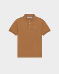 PIQUE POLO SHIRT WITH LOGO EMBROIDERED