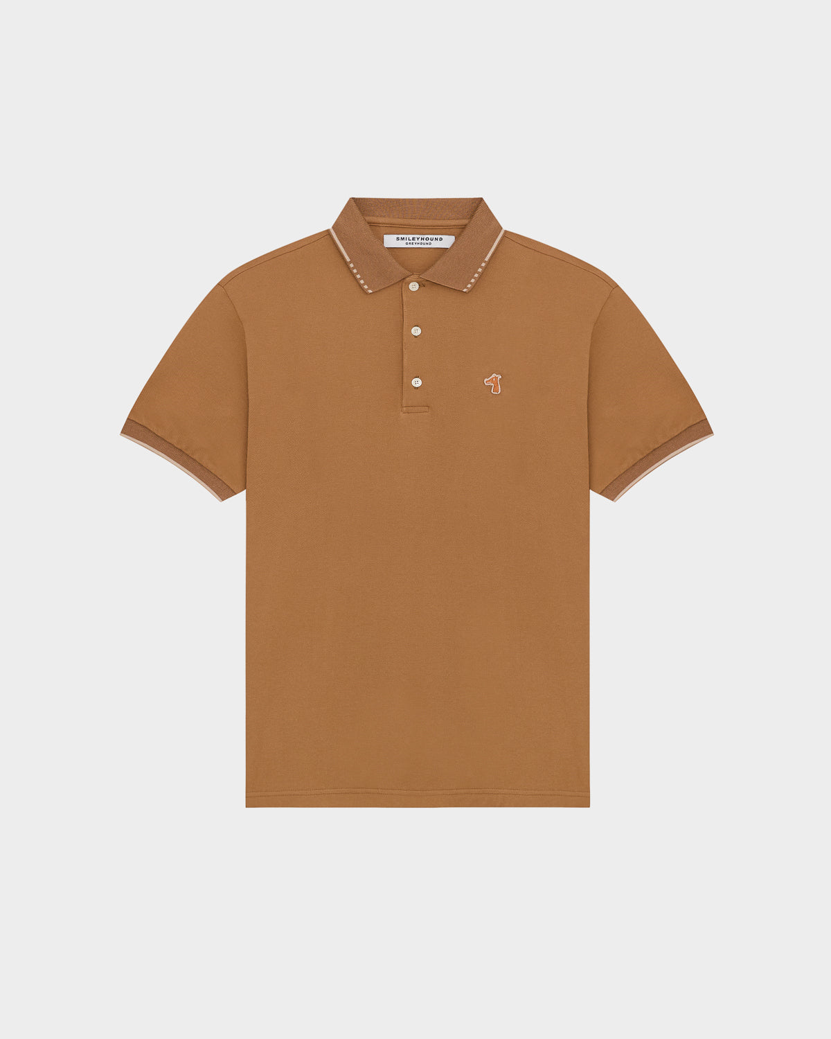 PIQUE POLO SHIRT WITH LOGO EMBROIDERED