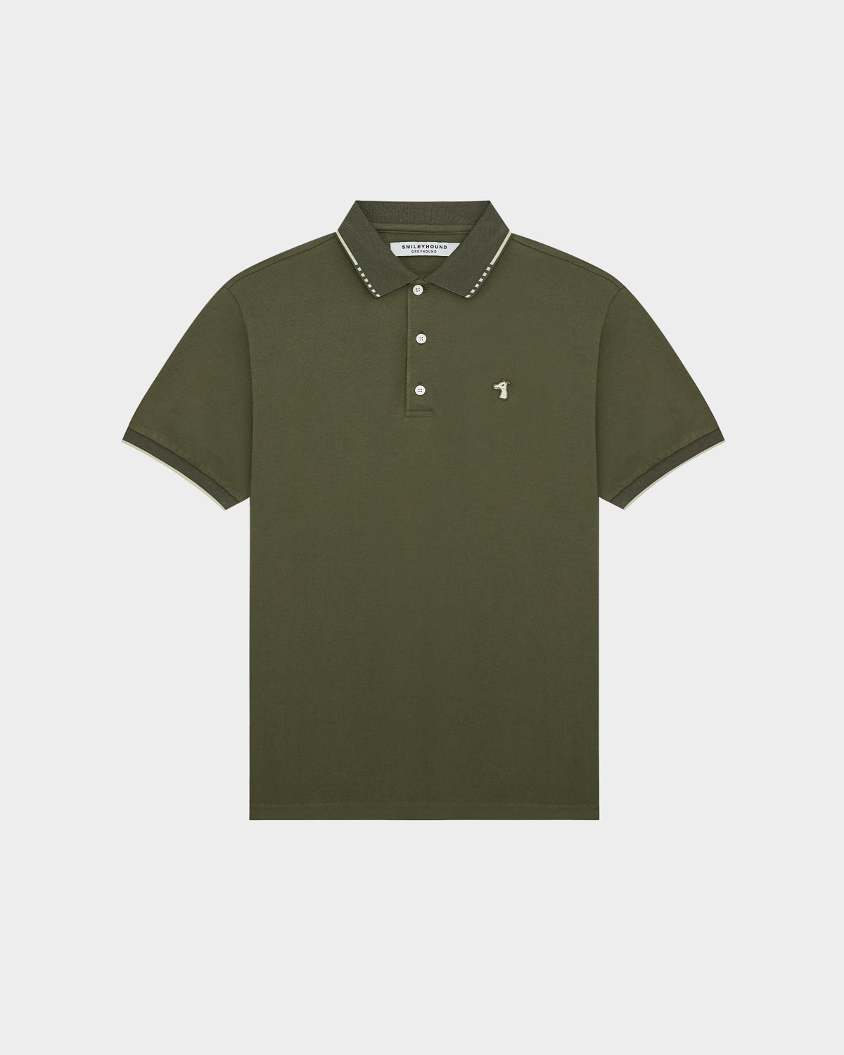 PIQUE POLO SHIRT WITH LOGO EMBROIDERED