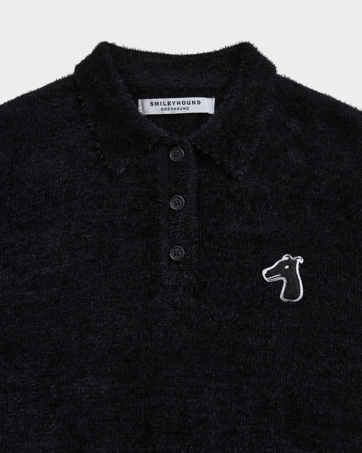 SHAG KNIT STRETCH NYLON POLO