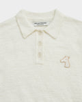 SHAG KNIT STRETCH NYLON POLO