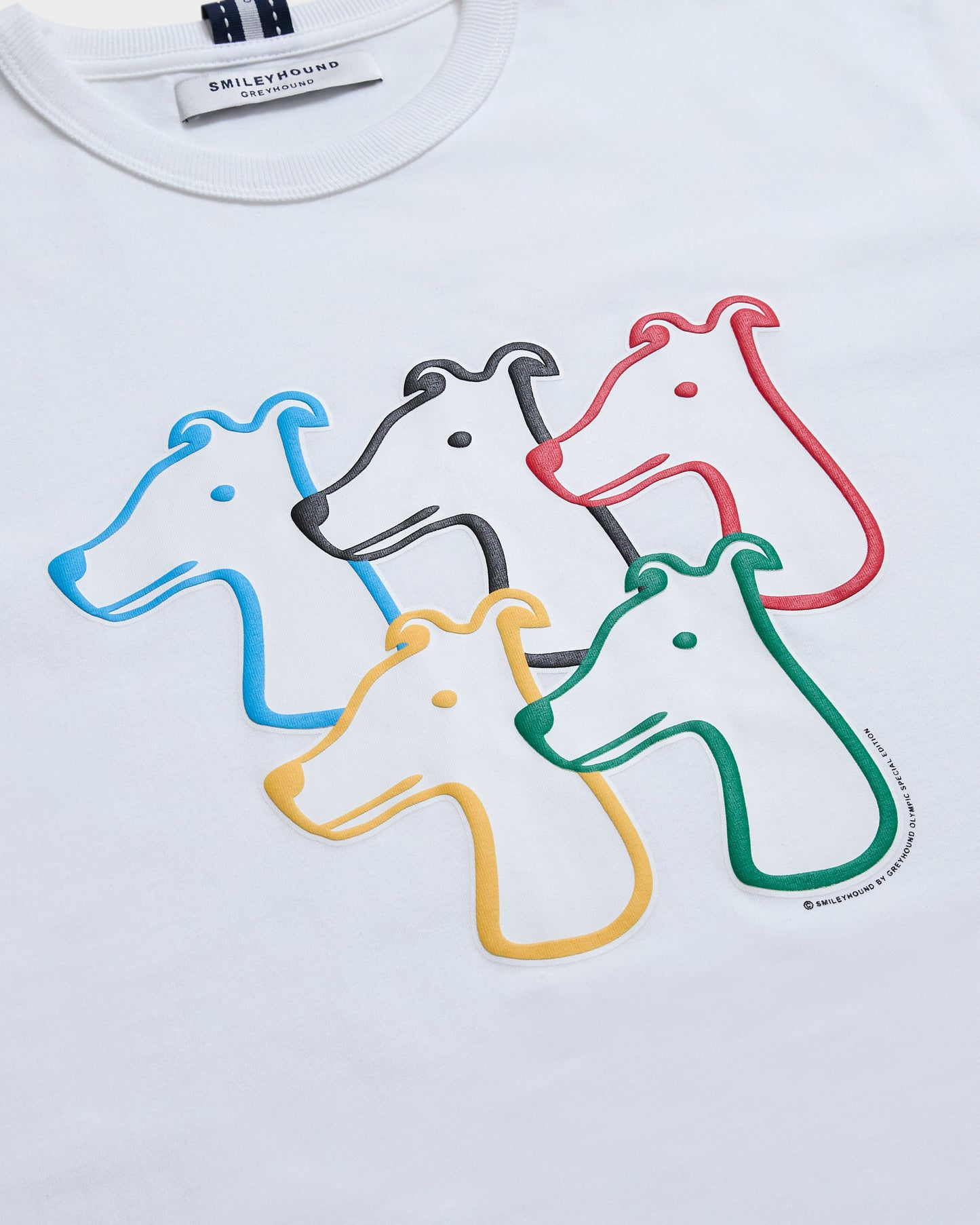 SMILEYHOUND OLYMPIC SPECIAL EDITION : เสื้อยืดพิมพ์ลายกราฟิก