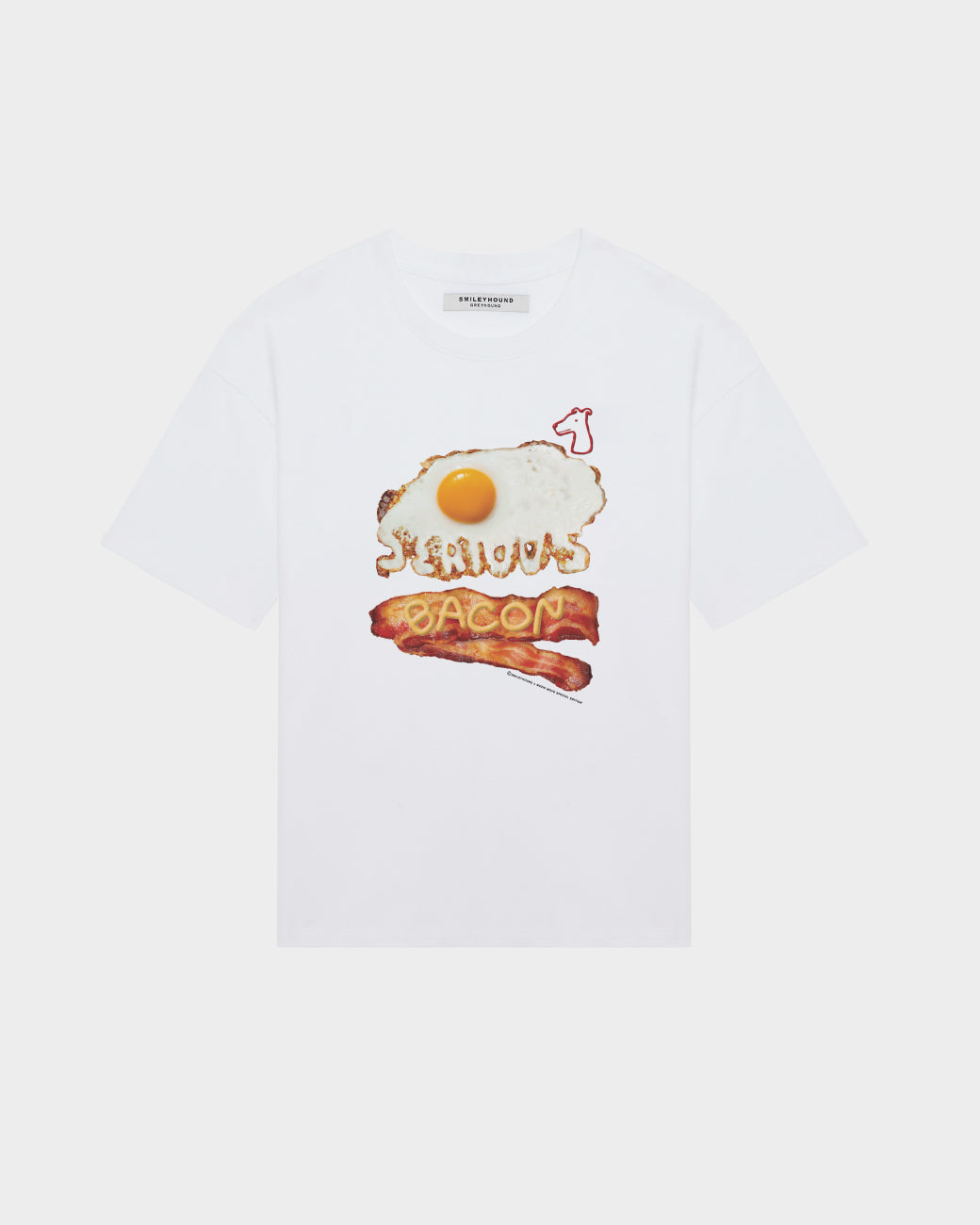 BOXY FIT T-SHIRT "SERIOUS BACON"