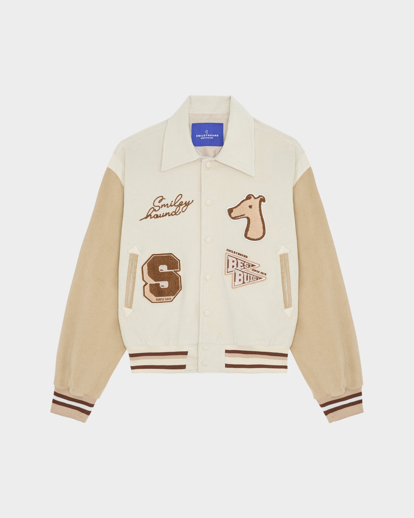 SMILEYHOUND VARSITY BOMBER JACKET