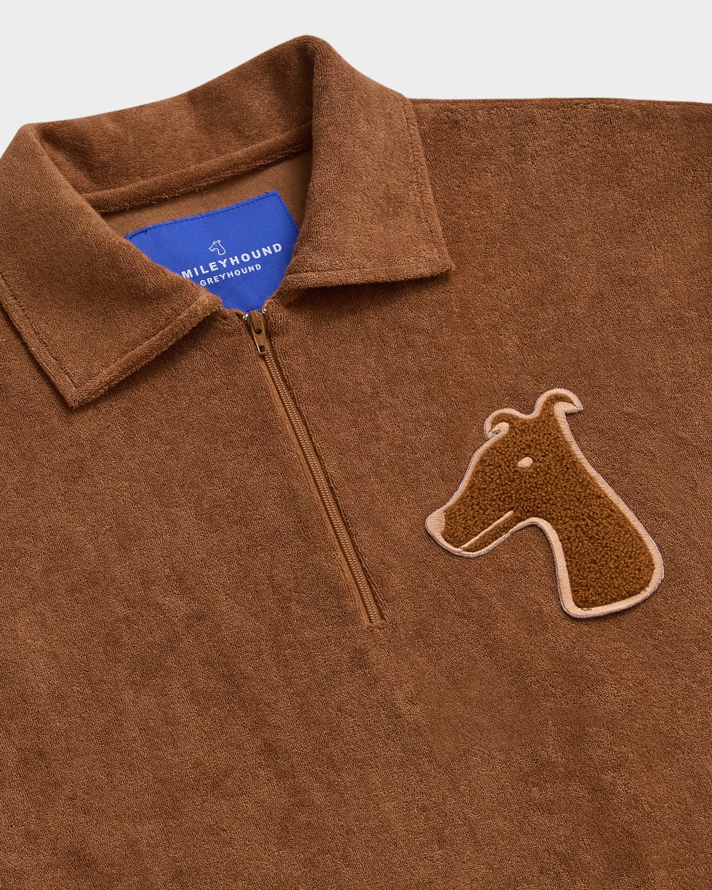 SMILEYHOUND TERRYCLOTH  BOXY POLO