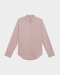 POPLIN SLIM SHIRT WITH LOGO EMBROIDERED