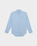 OXFORD SLIM SHIRT WITH LOGO EMBROIDERED