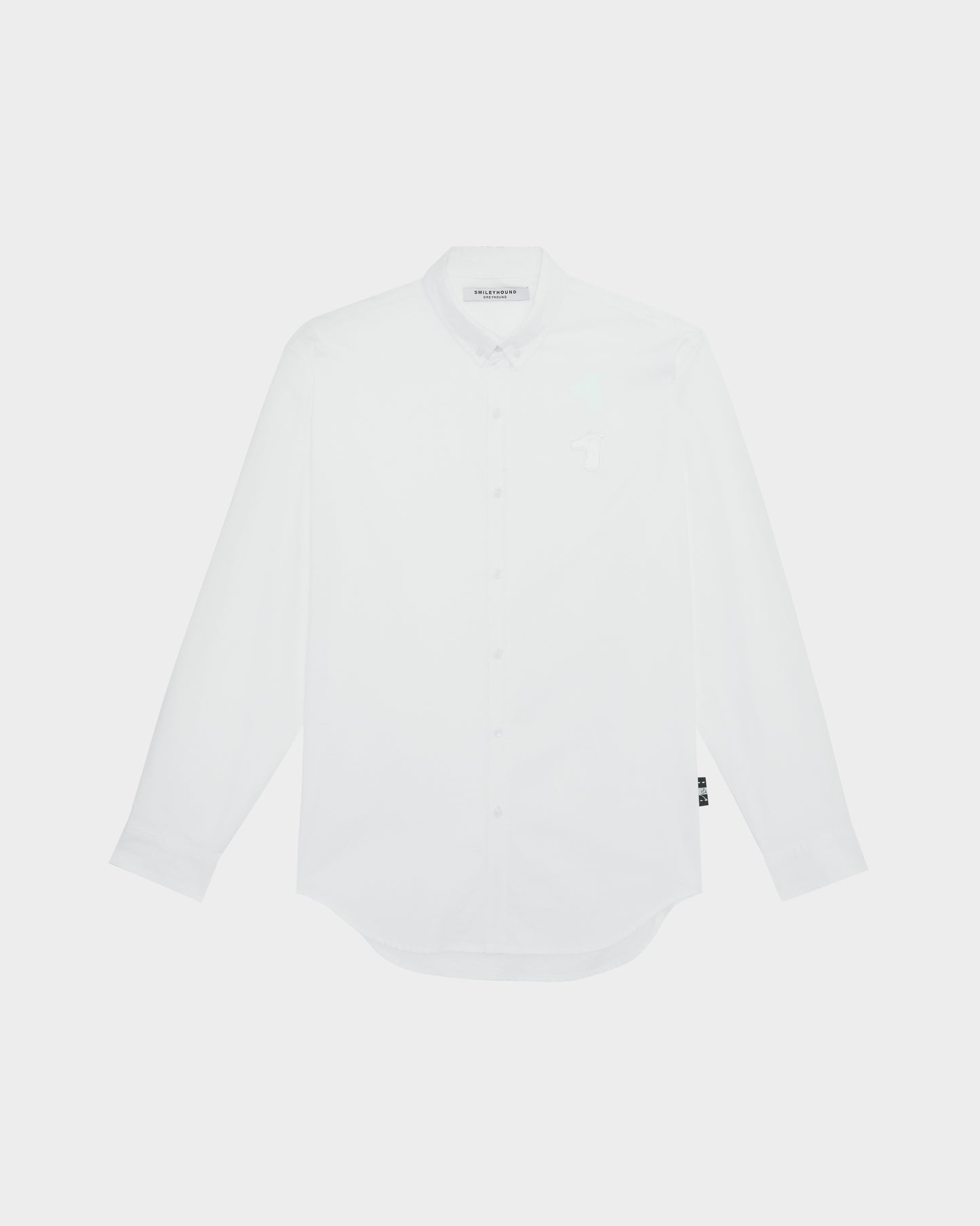 OXFORD SLIM SHIRT WITH LOGO EMBROIDERED