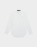 POPLIN REGULAR SHIRT WITH LOGO EMBROIDERED