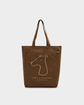 COTTON TOTE BAG WITH LOGO LOGO EMBROIDERED